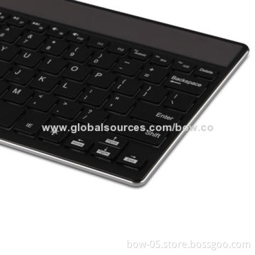 LED Backlit Bluetooth Keyboard,7-color Changeable Backlit